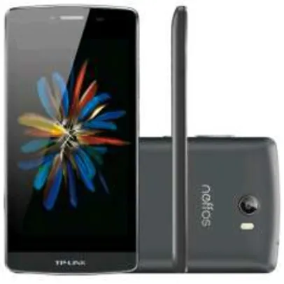 [Kabum] Smartphone TP-LINK Neffos C5, Processador Quad Core, Android 5.1, Tela 5.0´, 16GB, 8MP, 4G, Dual Chip, Desbloqueado - Cinza