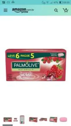 Sabonete Palmolive 85g leve 6 pague 5