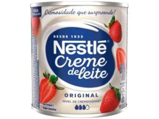 App + Cliente Ouro | Creme de leite Nestlé lt 300gr | R$2,40