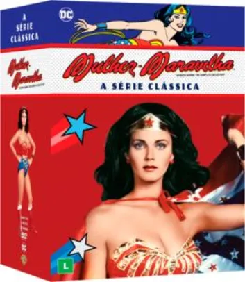[VISA CHECKOUT] DVD Mulher-Maravilha - A Série Clássica - 21 Discos | R$108