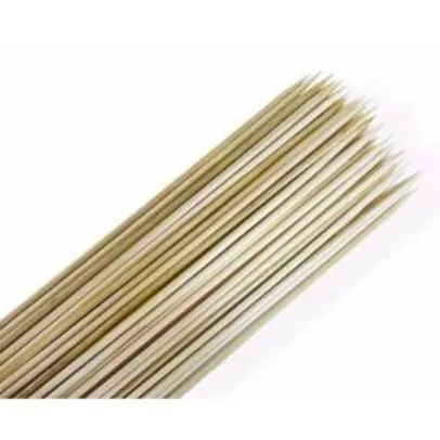 [R$ 0,01] 500 Palito De Bambu Espeto Para Churrasco 30cm