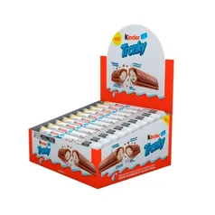 (R$1,27 cada) Tronky Chocolate Kinder Ferrero Caixa Display 10 unidades 