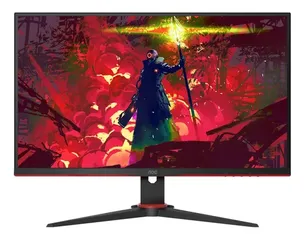 Monitor gamer AOC G2 24G2HE5 led 24  preto e vermelho 100V/240V