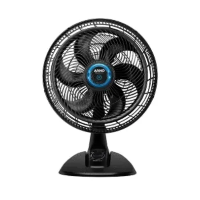 Ventilador de Mesa Arno Ultra Silence Force Repelente Líquido com 6 Pás 40cm Preto VD55