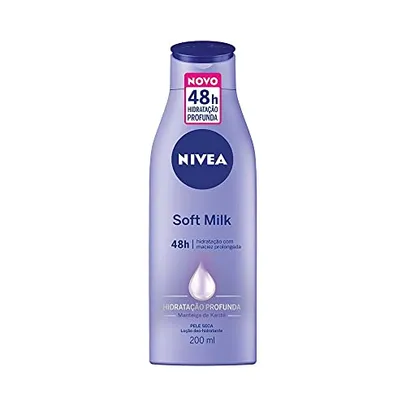 [PRIME+REC] Hidratante Desodorante Nivea Soft Milk 200mL, 2 UNIDADES