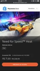 Need for speed Heat | R$72