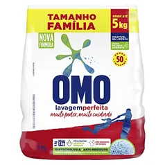 OMO Lava-Roupas Pó Lavagem Perfeita Pacote Família - 4 kg