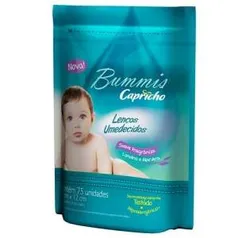 [Extra] Lenços Umedecidas Capricho Bummis Refil - 75 Unidades R$2,99