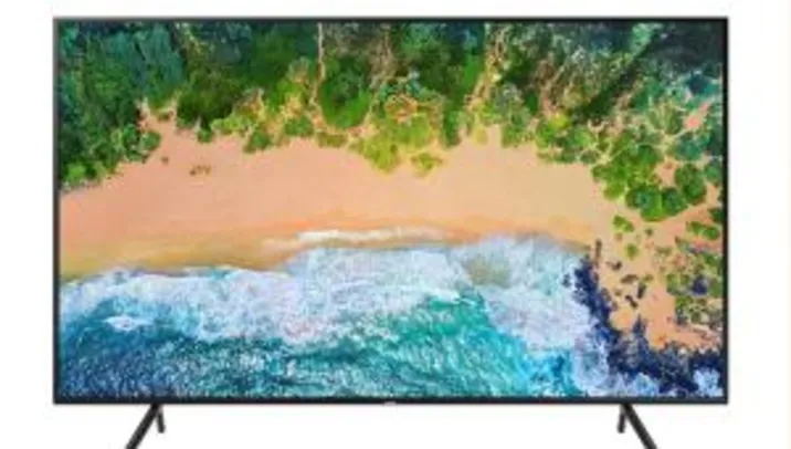Smart TV NU7100 49” UHD 4K, Visual Livre de Cabos, HDR Premium, Tizen, 3HDMI 2USB | R$1.999