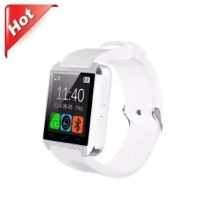 [Extra] Relogio Bluetooth Smart Watch U8 Android Iphone por R$ 30