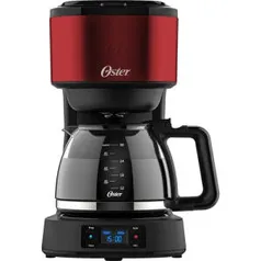 Cafeteira Oster Day Light Red Programável | R$180