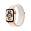 Imagem do produto Apple Watch Se 40mm Gps + Cellular, Caixa Estelar De Alumínio, Pulseira Loop Esportiva Estelar - MRG43BZ/A