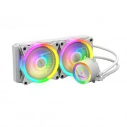 Water Cooler Gamdias Chione M2-240RW, RGB, Controlador, 240mm, Intel-AMD, White