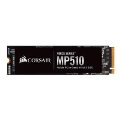 SSD 480GB CORSAIR FORCE MP510 M.2 NVME R$539