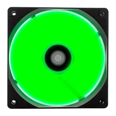 Fan Cooler Pichau Gaming Feather X Led Verde, 120 mm, 74.5 CFM, 2.15 mmH2O, 35.2 dBA, 1800 RPM