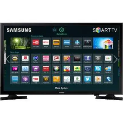 [Americanas] Smart TV LED 48" Samsung UN48J5200 Full HD 2 HDMI 1 USB Connect Share Movie - R$1619