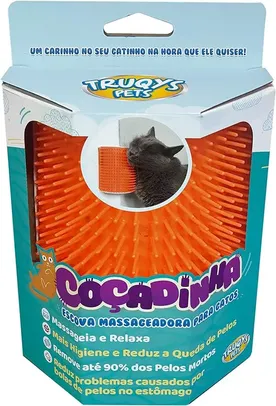 Coçadinha - Escova massageadora para Gatos