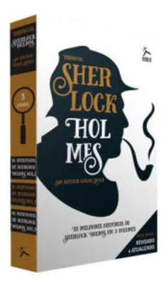 Box - O Essencial Sherlock Holmes - 3 Volumes | R$20