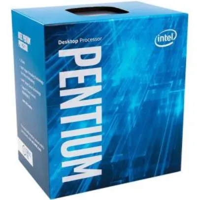 Processador Intel Pentium G4560 (LGA1151 - 2 núcleos - 3,5GHz) - R$ 225