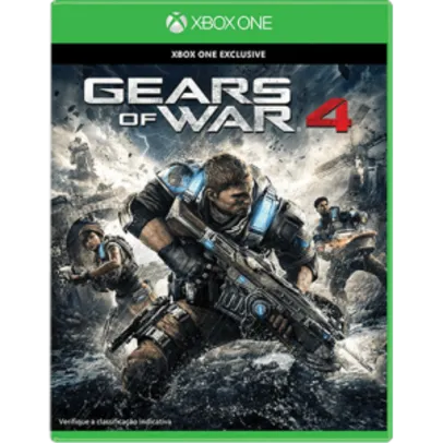 [Submarino] Jogo Gears of War 4 para Xbox One - R$126