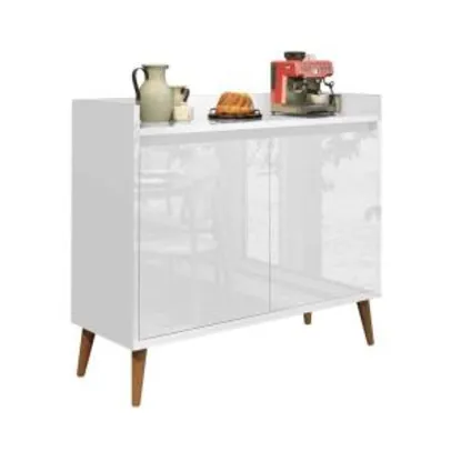 Buffet Aparador Retrô Clássico 2 Portas Gloss | R$180