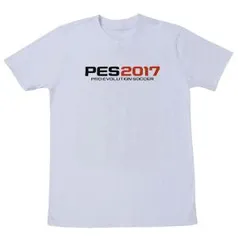 Camiseta Exclusiva PES 2017 - Branca por R$ 5