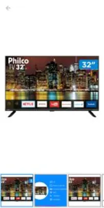 Smart TV LED 32” Philco PTV32G60SNBL Wi-Fi - 2 HDMI 1 USB