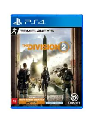 [Primeira Compra] The Division 2 – PS4 Mídia Física