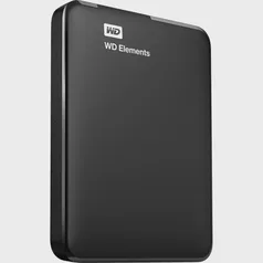 (Internacional) HD Externo Portátil wd Western Digital Elements 1TB USB 3.0