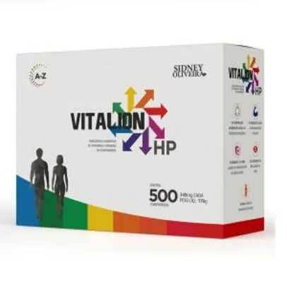 VITALION HP HIGH POWER 500 COMPRIMIDOS SIDNEY OLIVEIRA | R$35