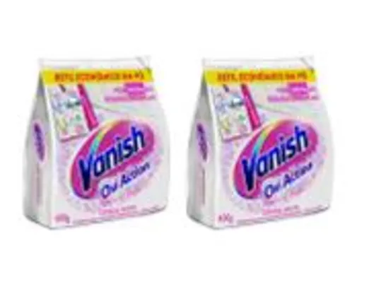 Kit Tira Manchas Vanish Crystal White Oxi Action