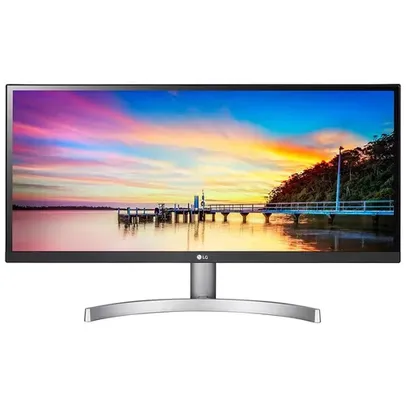 Monitor LG 29WK600-W 29" FULL HD UltraWide 2560x1080 75Hz 5ms AMD RADEON FreeSync™ - Branco