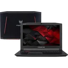 [Cc Sub+ Ame R$3.959] Notebook Predator Helios 300 G3-572-75L9 i7 16GB (Geforce GTX 1060 6GB) 2TB Tela IPS Full HD 15,6'' W10 - Acer R$4.449