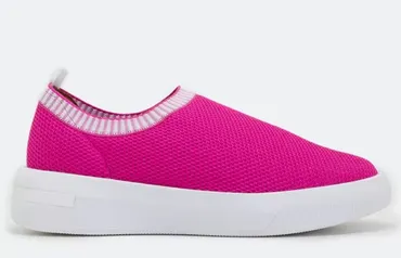 TÊNIS KNIT LISO VIZZANO ROSA - R$30