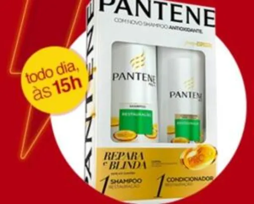 [APP] 2 Kit Pantene Restauração Shampoo + Condicionador | R$20