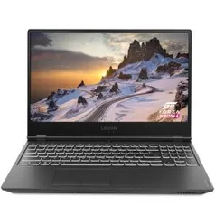 [R$6.374 AME] Notebook Gamer Legion Y540 I7-9750h 16gb 1tb 128gb Ssd Rtx2060 6gb W10 15.6" Fhd 81rj0000br Preto