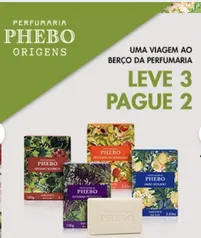 Sabonetes Phebo - Leve 3 Pague 2