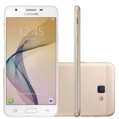 Smartphone Samsung Galaxy J5 Prime Dourado G570M Dual Chip 32GB Tela 5" 4G Câmera 13MP Quad Core 1.4 - R$599,90