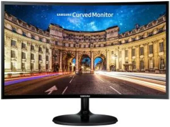 Monitor Samsung LED Curvo 24” - Full HD C24F390F | R$790