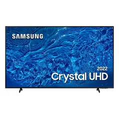 Smart TV Samsung 50 Polegadas Crystal UHD 4K, 3 HDMI, 2 USB, Wi-Fi, Bluetooth, Alexa, Google Assista