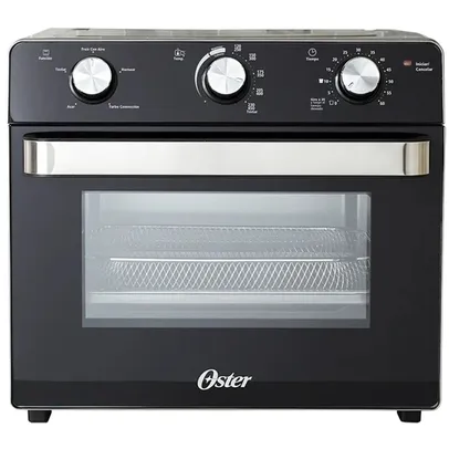 [Com AME R$675] Forno Elétrico e Fryer 2 em 1 Oster 22L Preto