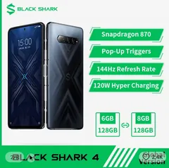 Smartphone Black Shark 4 versão global 5g