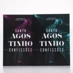 Box 2 Livros | Confissões | Capa Dura | Santo Agostinho