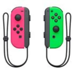 Controle Nintendo Switch Joy-Con, Rosa e Verde - HBCAJAHA1