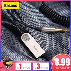 Baseus bluetooth transmissor sem fio bluetooth