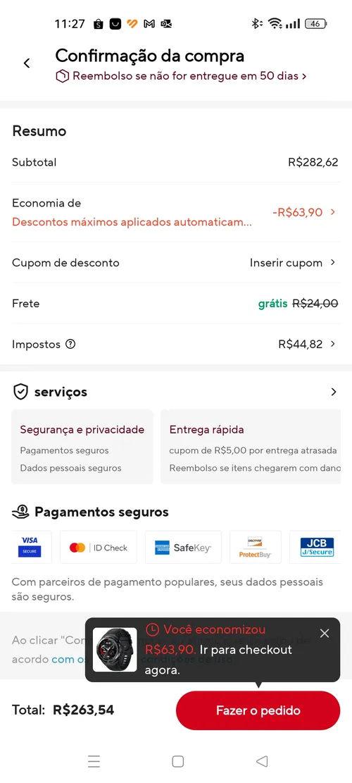 Imagen na descrição da promoção