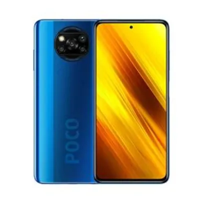 Smartphone Xiaomi Poco x3 - 128 gb (Cobalt) | R$1599