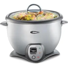 Panela de Arroz Oster com Função Refogar Inox 1,2L - 220V - R$53