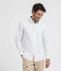 Camisa Manga Longa Comfort Estampada | R$20