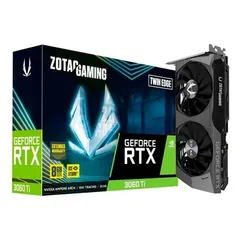 KaBuM! - Placa de Vídeo Zotac NVIDIA GeForce RTX 3060 Ti Twin Edge LHR, 8GB, 14.0 Gbps, GDDR6, DLSS, Ray Tracing - ZT-A30610E-10MLHR